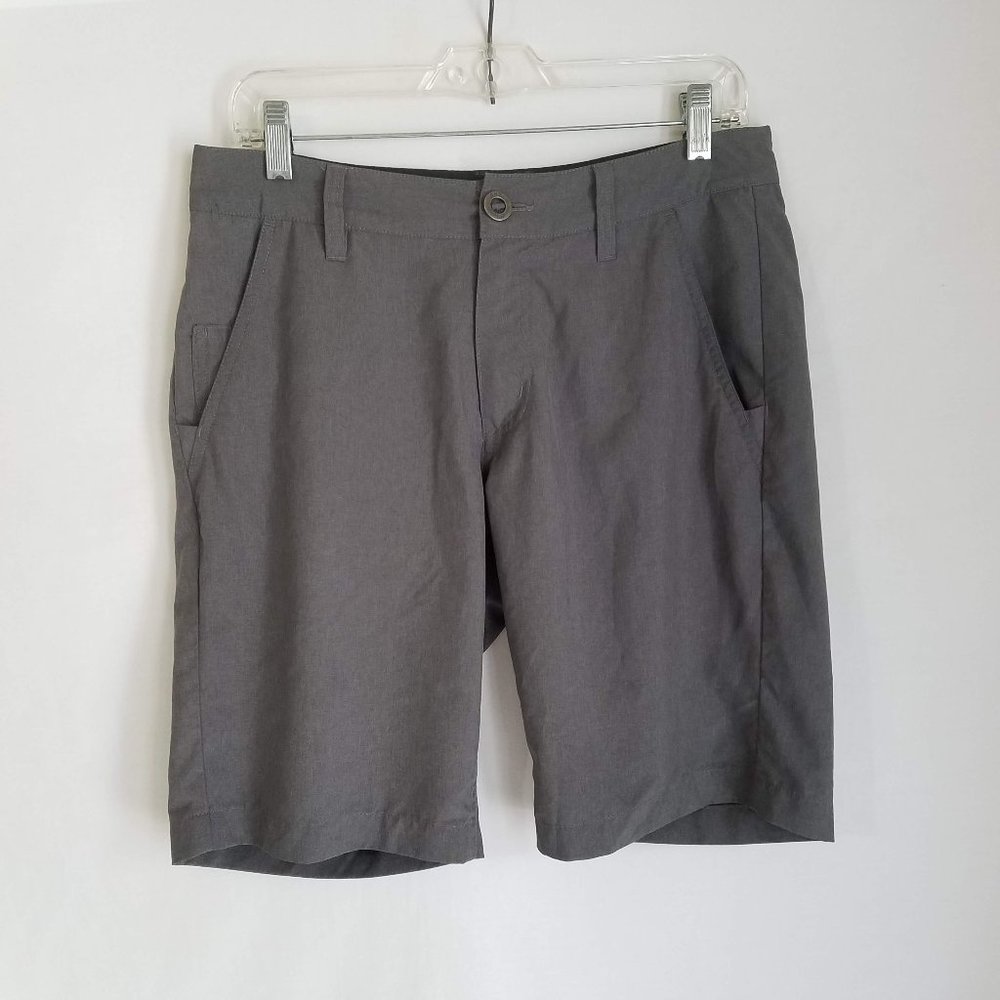 Fox‎ Racing Gray Polyester Shorts 10" Inseam Mens Size 30